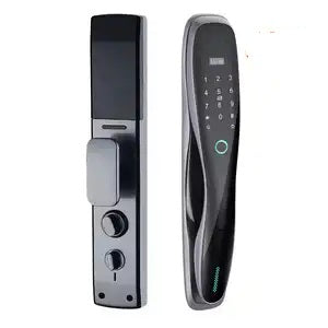 Tuya Smart 3D Face Door Lock Security Face & Camera Monitor Intelligent Fingerprint Password Biometric Electronic Key Unlock