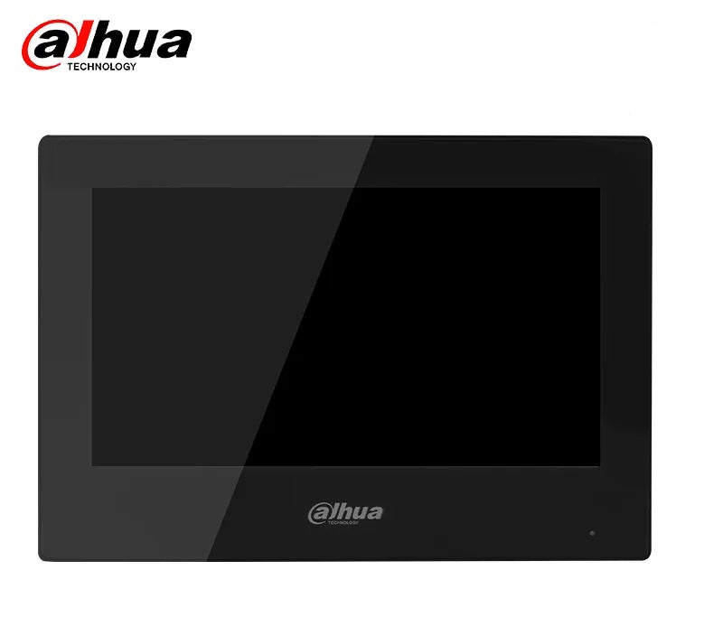 Dahua Video Türsprechanlage Intercom VTH2621GW-WP VTH2621G-WP Touch IP  Mehrsprachig H.265 Wi-Fi PoE 7inch TFT