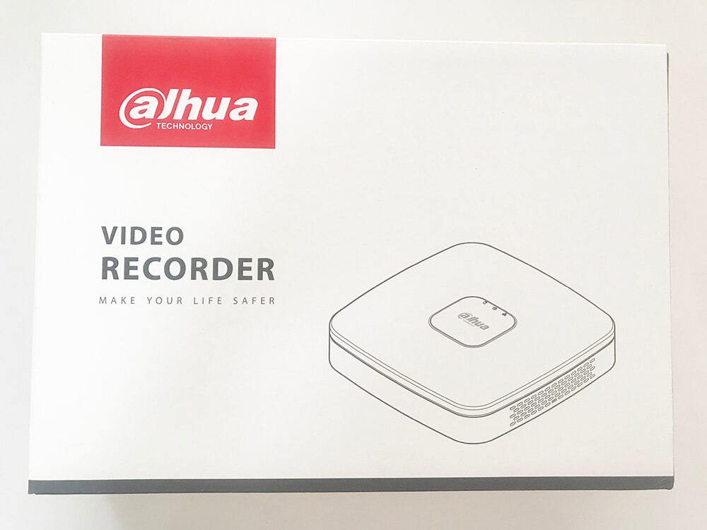 original Dahua NVR4108-4KS2 4k 8ch NVR Smart H.265+ Max 80 Mbps for IP Cameras Network Video Recorder