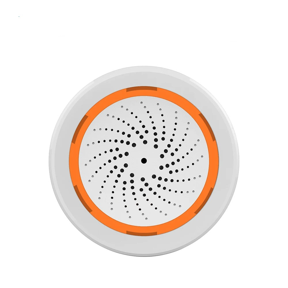 Coolcam Tuya Zigbee Smart Alarmsirene mit Strobe Alarm Unterstützung