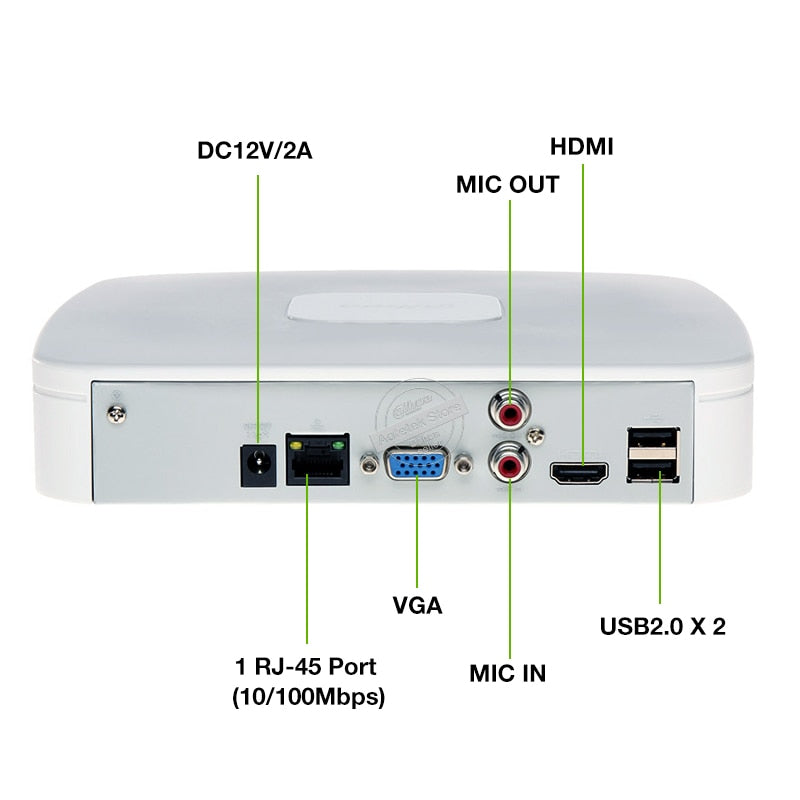 Dahua Original 4K NVR 4/8/16CH Smart Ai H.265 Netzwerk Videorekorder P2P NVR4104-4KS2/L NVR4108-4KS2/L NVR4116-4KS2/L